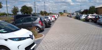 Park + Ride Parkplätze mit Belegungssensorik werden in Böhl-Iggelheim fertiggestellt und in Haßloch beginnen die Arbeiten